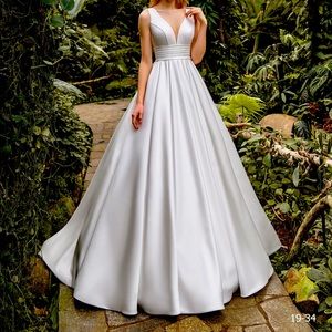 Wedding dress never worn by small designer New York City Bride